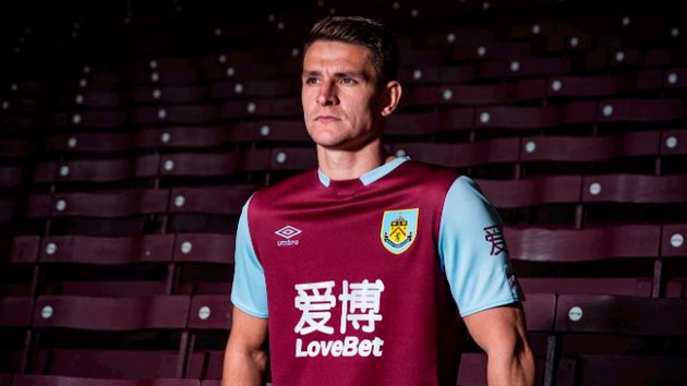 Burnley's new home kit for the 2019/20 Premier League season