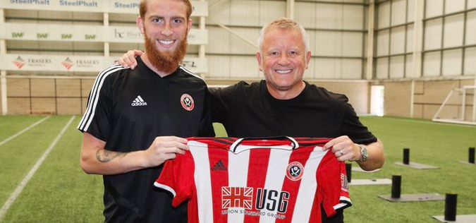 Oli McBurnie: Sheff United break transfer record to sign striker (left) from Swansea