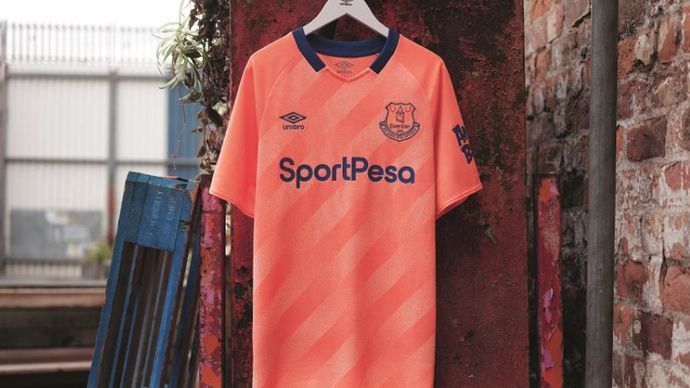 Everton's away kit for 2019/20