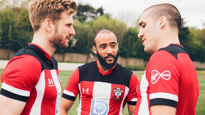 Southampton's new home kit for the 2019/20 Premier League season