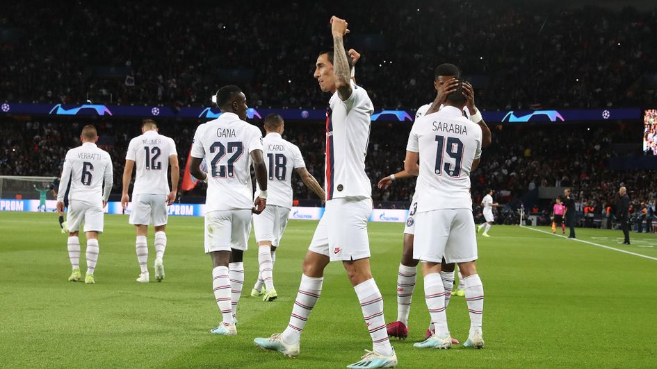 Angel Di Maria of Paris St Germain