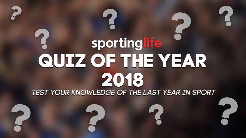 Sporting LIfe 2018 Christmas Quiz