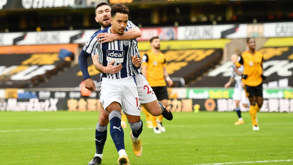 Matheus Pereira celebrates for West Brom