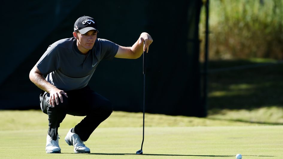 Aaron Wise on his way to 10th place last year