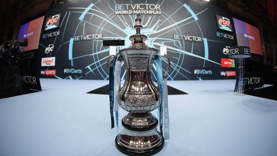 The Phil Taylor Trophy is on offer at the World Matchplay
