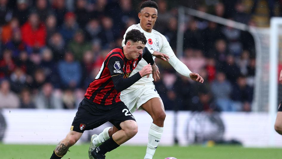 Bournemouth full-back Alex Jimenez