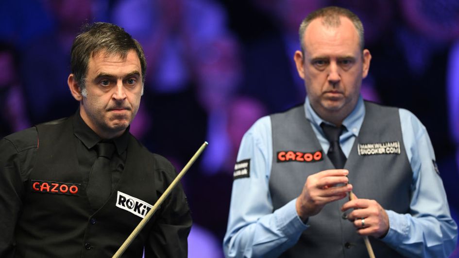 Ronnie O'Sullivan and Mark Williams do battle once again