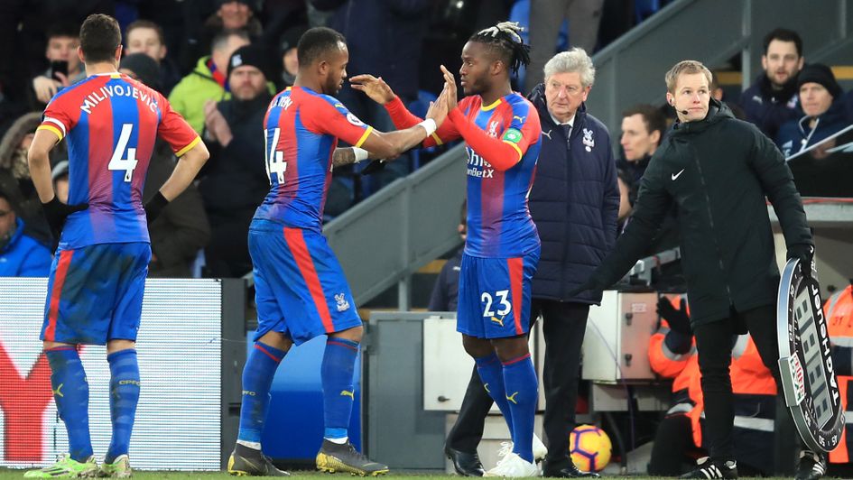 Michy Batshuayi: The Belgian makes his Crystal Palace debut