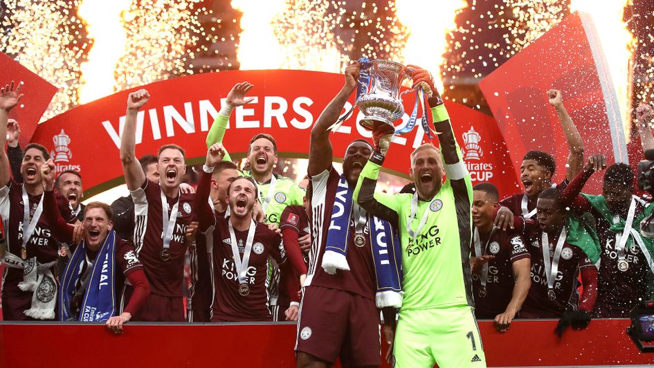 Leicester lift the FA Cup