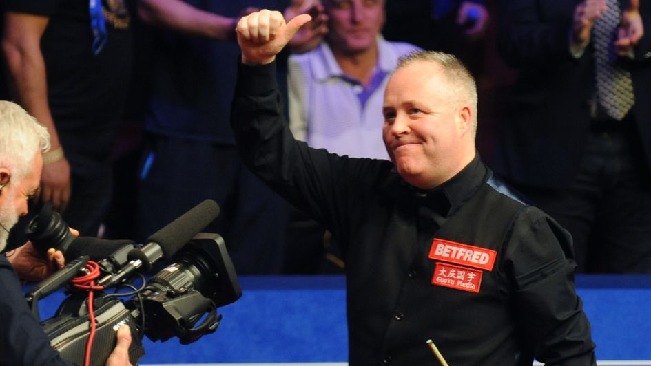 John Higgins produced a classy display to reach the final