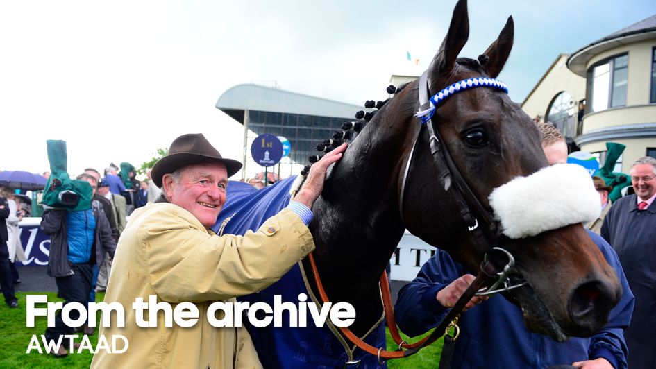 Kevin Prendergast pictured with Awtaad