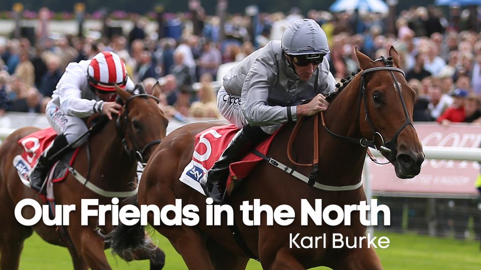 Living In The Past pictured winning the Sky Bet Lowther Stakes