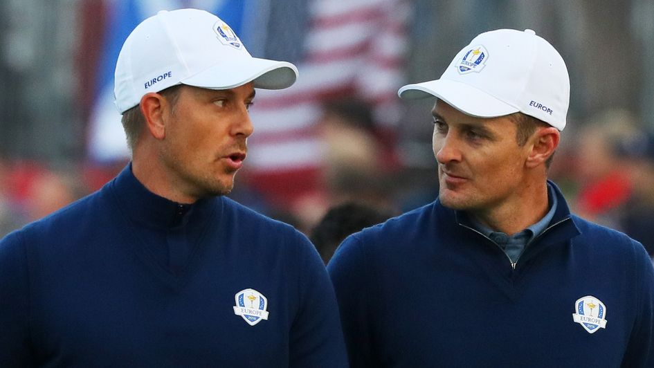 Henrik Stenson and Justin Rose