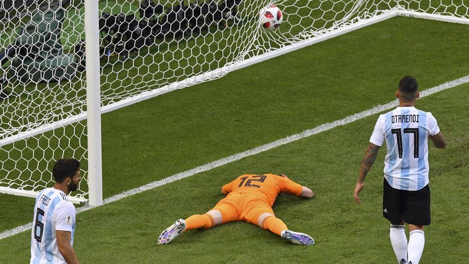 Argentina crashed out of the World Cup at the Round of 16 stage