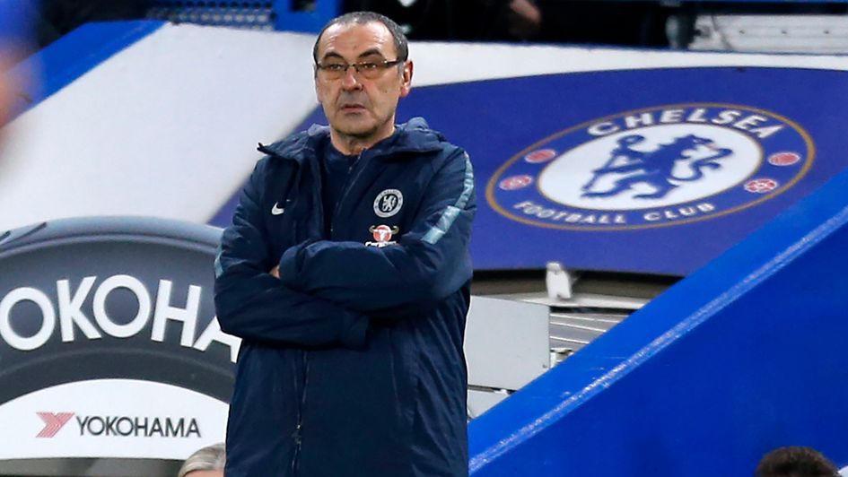 Maurizio Sarri: The Italian is under pressure after a tough run of results at Chelsea