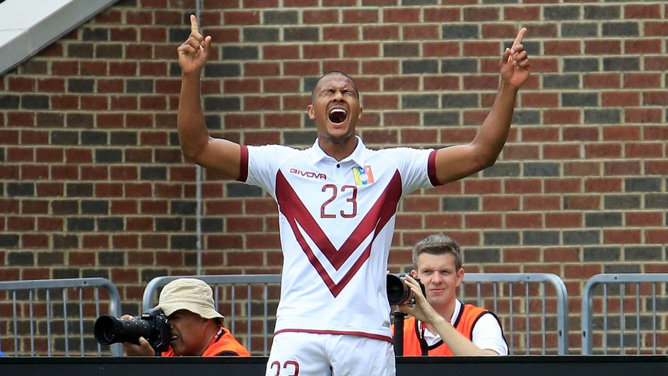 Salomon Rondon is Venezuela's all-time top goalscorer