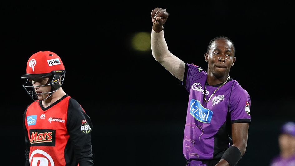 Jofra Archer - plenty to celebrate