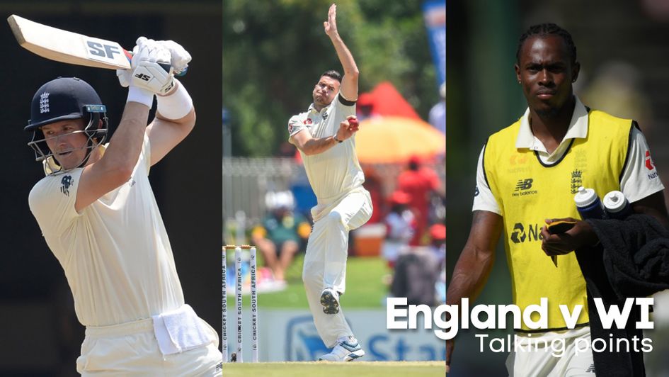 England v West Indies talking points