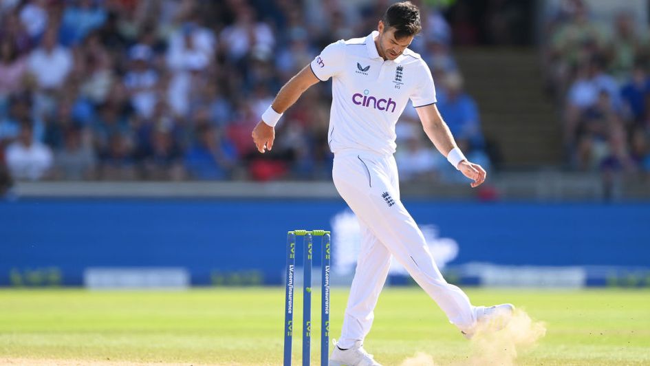 Frustration for James Anderson
