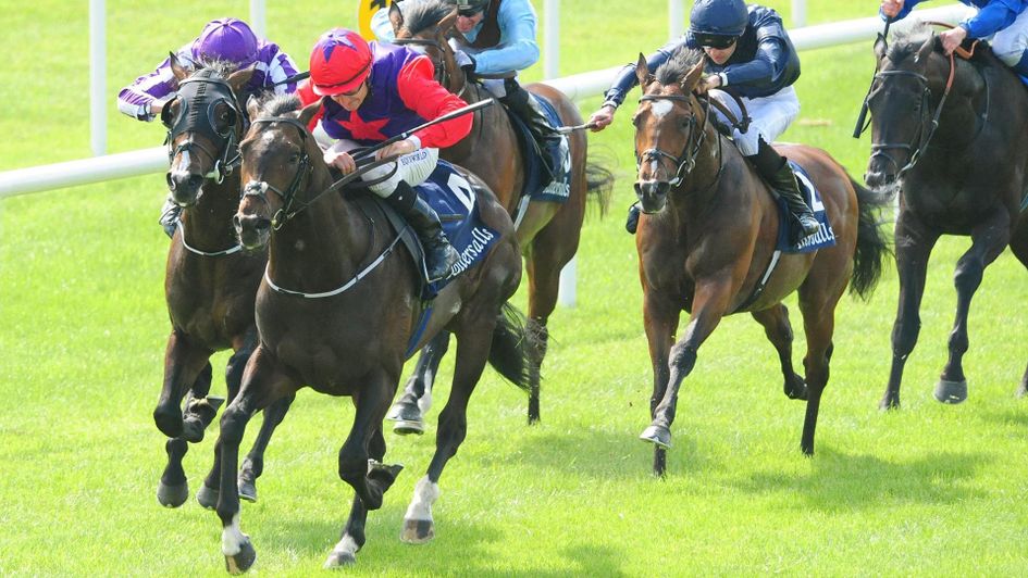 Romanised winning the Irish 2,000 Guineas
