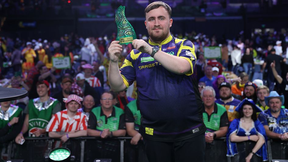 Luke Littler picked up another title in Australia (James Patrick/PDC)
