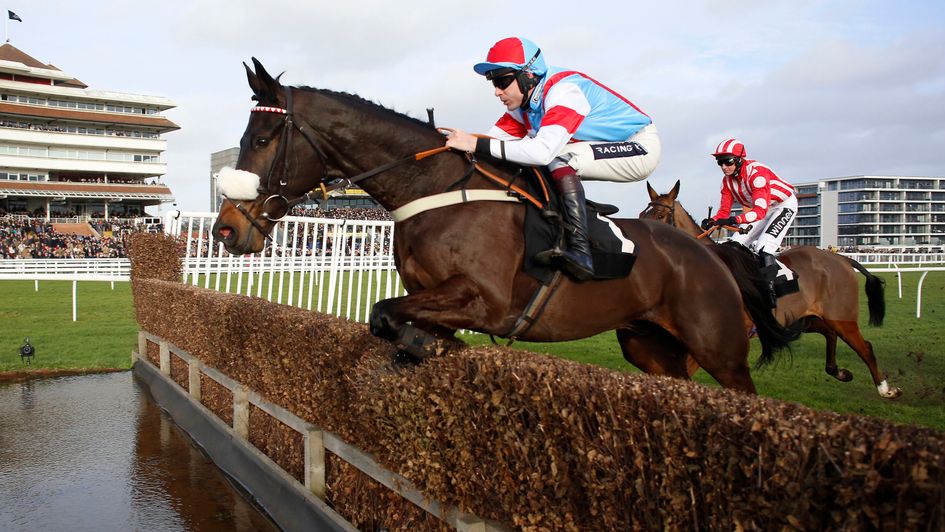 Saint Calvados makes a winning British debut at Newbury