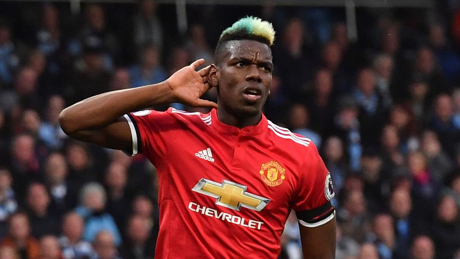 Paul Pogba celebrates