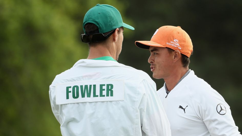 Rickie Fowler at the Masters
