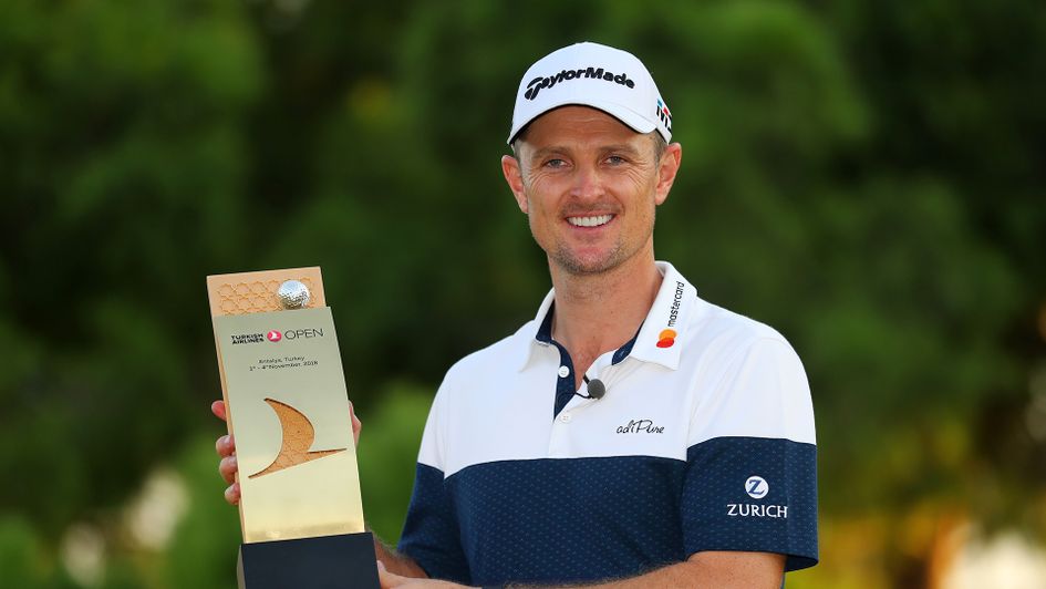 Justin Rose wins the Turkish Airlines Open