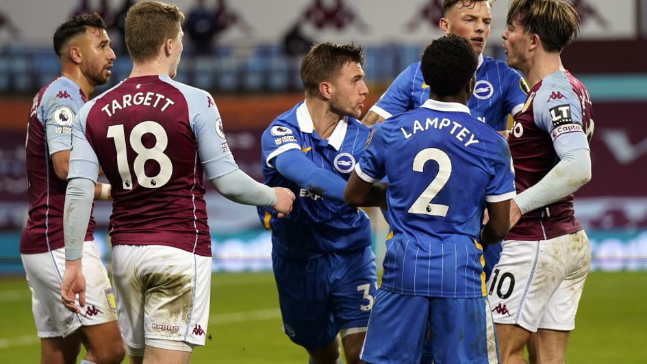 Brighton beat Aston Villa 2-1 at Villa Park in the reverse fixture
