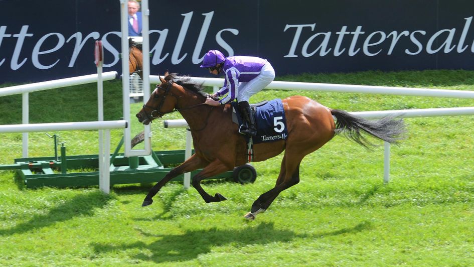 Magical eases down to score at the Curragh