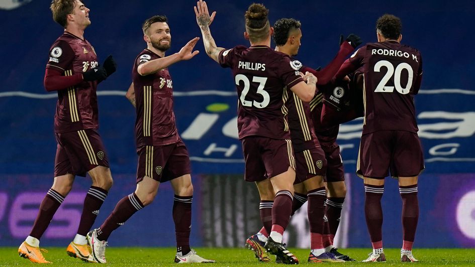 Leeds celebrate tearing West Brom apart at The Hawthorns