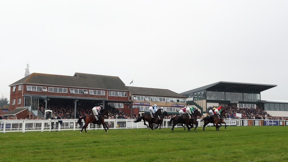 The view at Exeter racecourse
