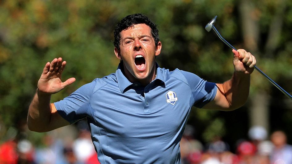 Rory McIlroy at Hazeltine