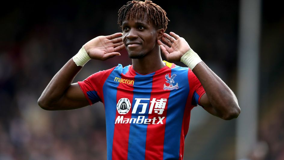 Wilfried Zaha grabbed a dramatic late equaliser for Palace