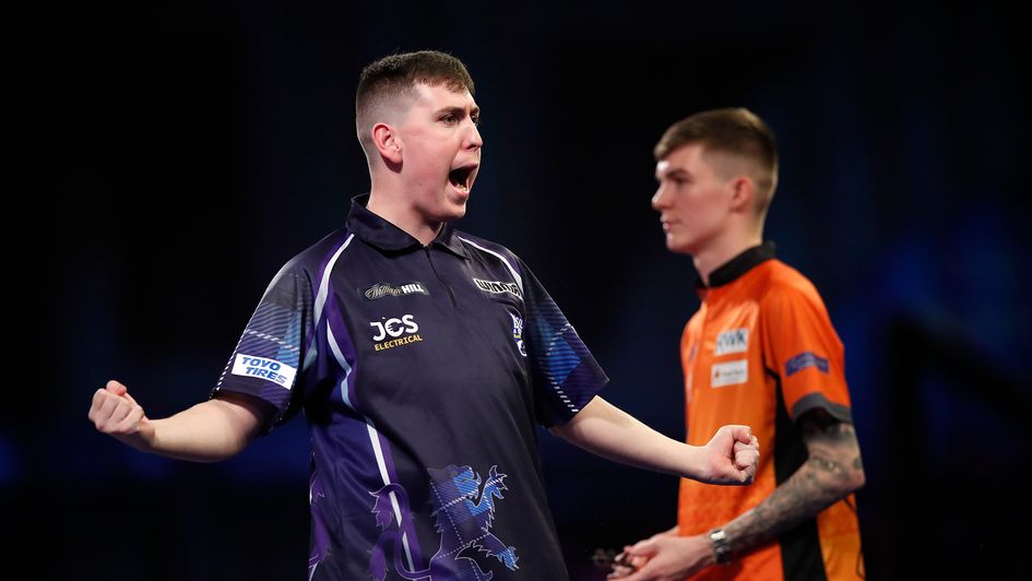 William Borland hit the fastest nine-darter ever