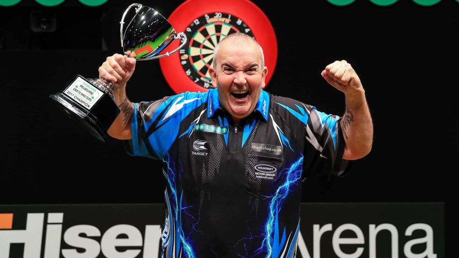 Phil Taylor: Wins the Melbourne Darts Masters (photo by Tim Murdoch/PDC)