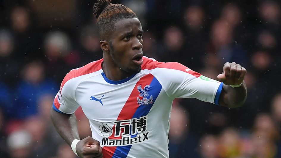 Wilfried Zaha: The Ivory Coast forward scored in Crystal Palace's defeat at Watford