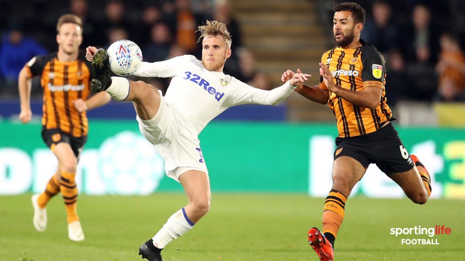 Samuel Saiz (left) in action against Hull