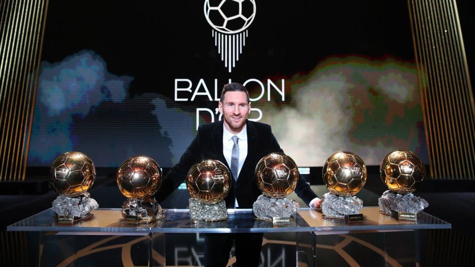 Lionel Messi wins a record sixth Ballon d'Or