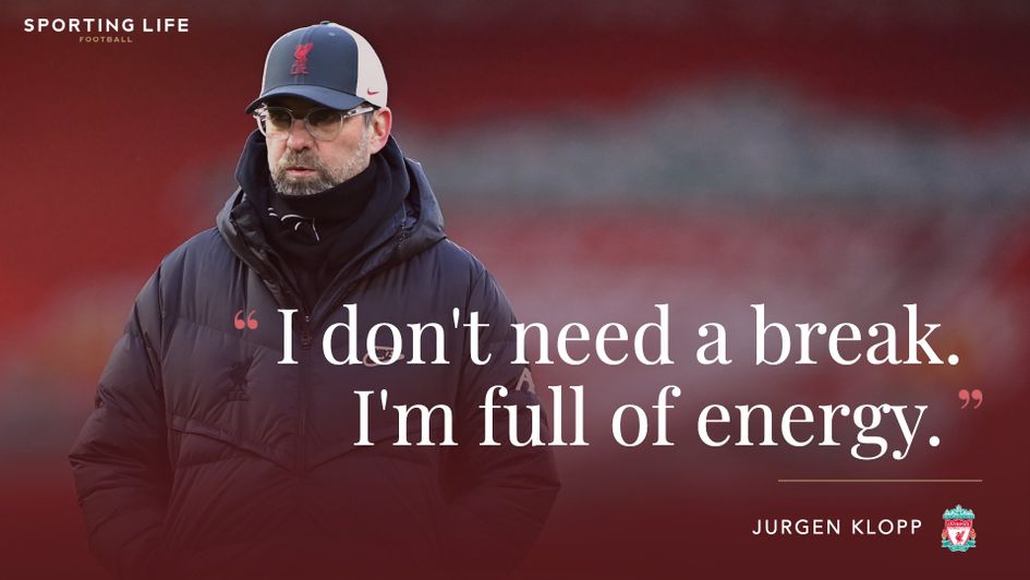 Jurgen Klopp has played down speculation that he could resign