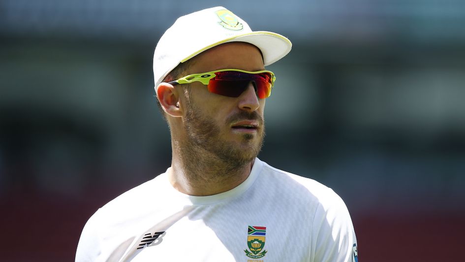 South Africa captain Faf du Plessis