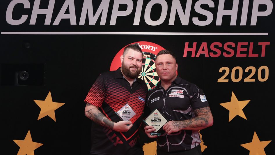 Gerwyn Price beat Michael Smith in the Belgian Darts Championship final