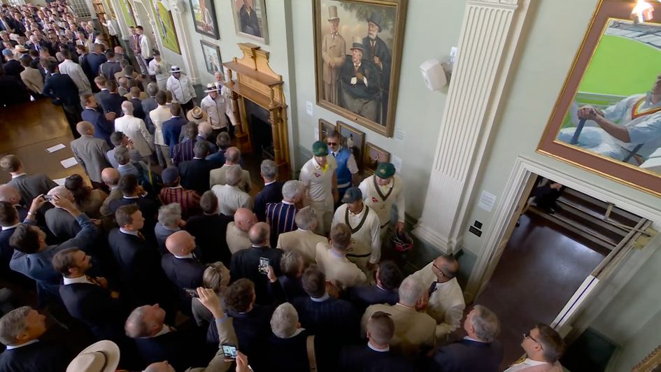 Scroll down to watch the heated incident in the Long Room