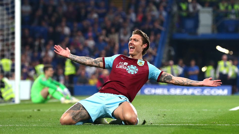 Jeff Hendrick celebrates his goal against Chelsea