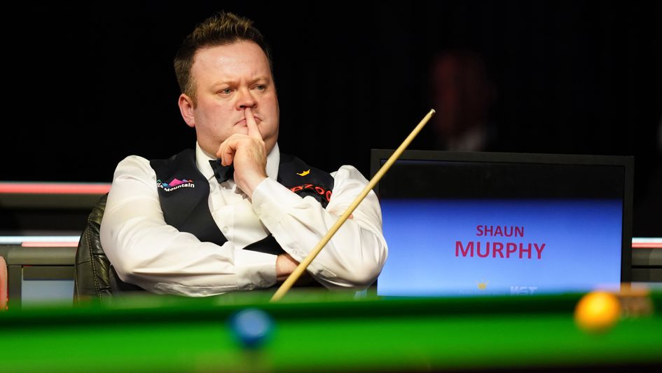 Shaun Murphy cuts a frustrated figure in York