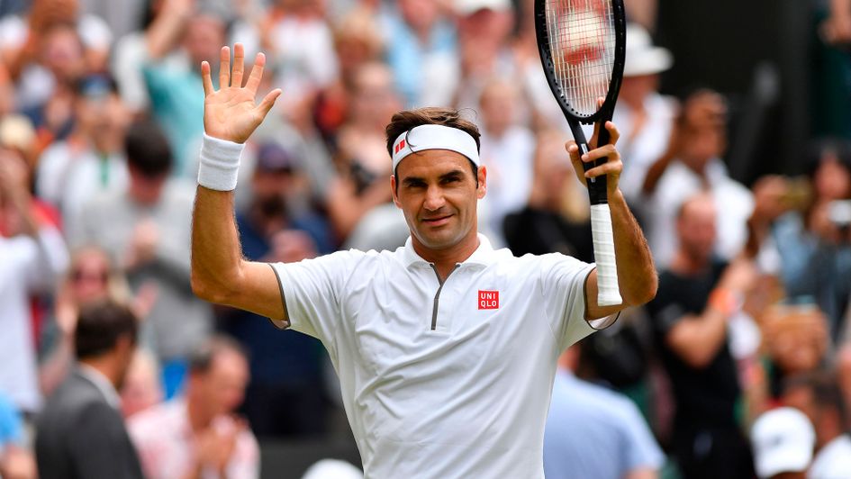 Roger Federer at Wimbledon