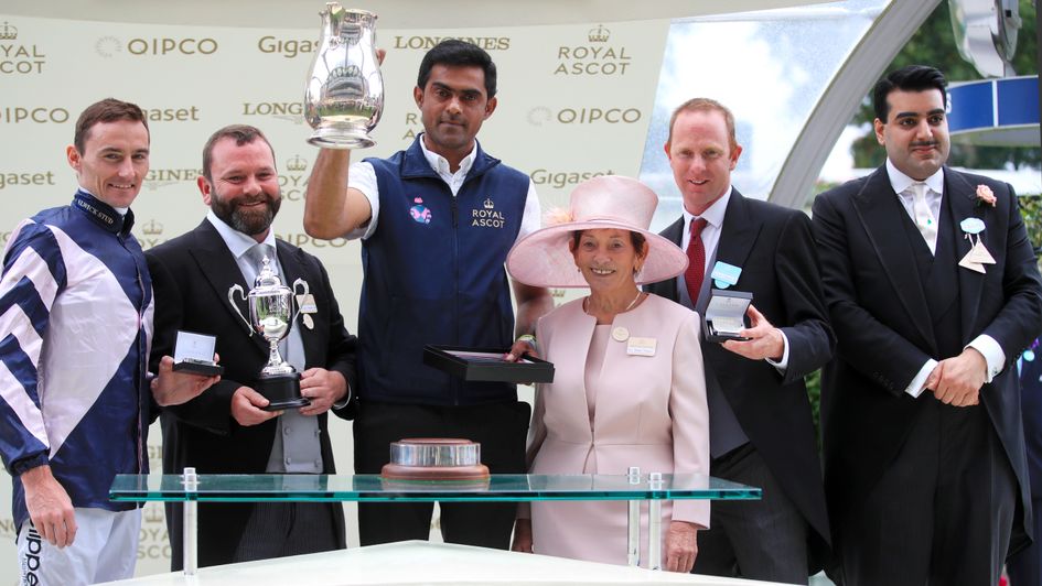 A moment to savour for the Lord Glitters team