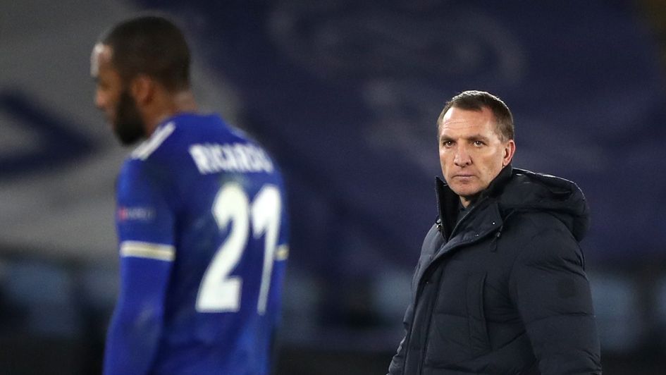 Leicester boss Brendan Rodgers