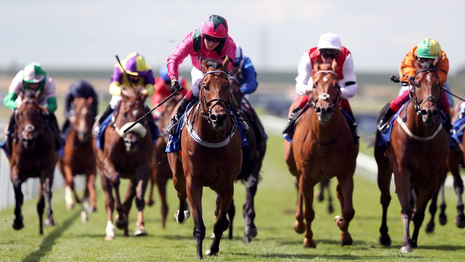 Oxted and Cieren Fallon win the Darley July Cup